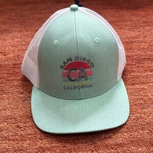 Mint Green San Diego Trucker Hat